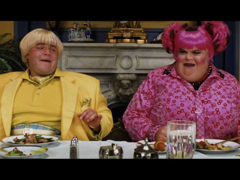 Jack Black nel fake trailer di "Fatties: Fart 2", in "Tropic Thunder" 