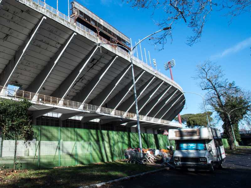  Lo stadio Flaminio a Roma (LaPresse)