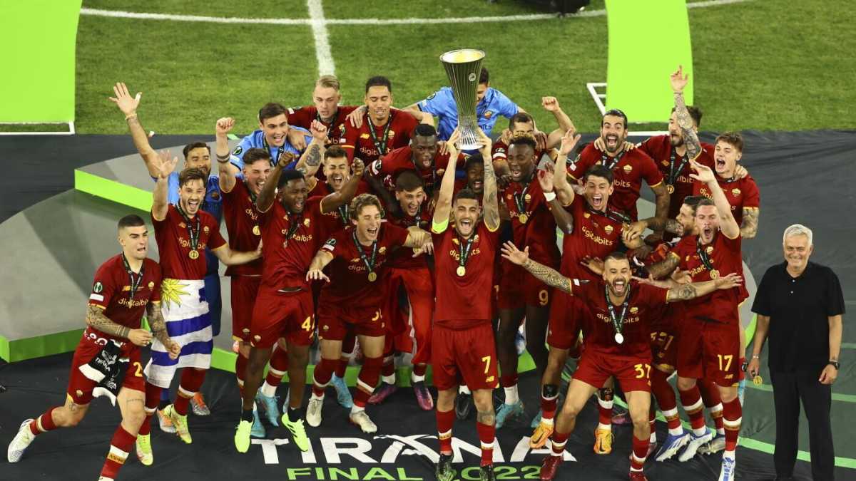 Immagine di Il gioco di prestigio di Mourinho nella Conference League vinta dalla Roma