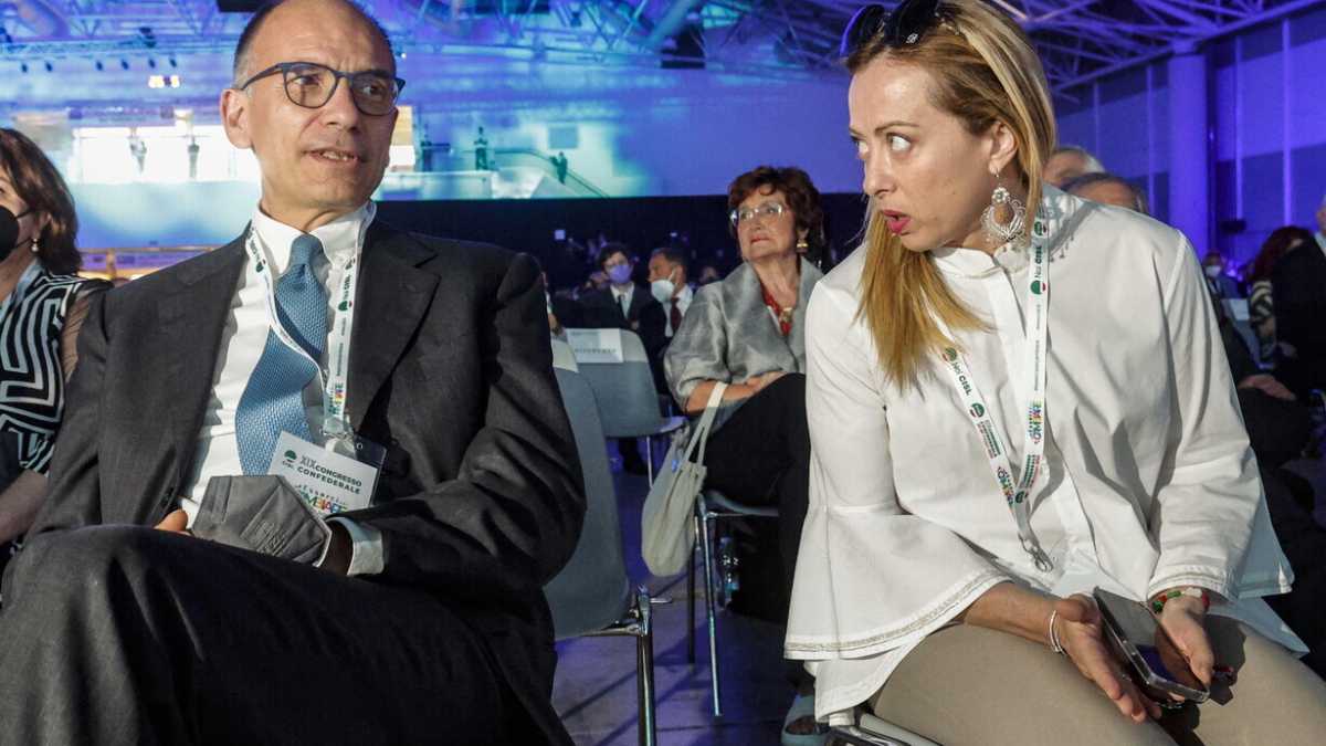 Immagine di Sondaggi, testa a testa tra Meloni e Letta. Lega e M5s al minimo storico dal 2018