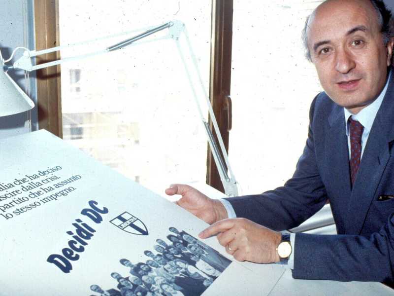 De Mita nell'84 (Olycom) 