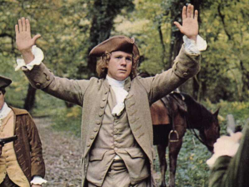 Ryan O'Neal in "Barry Lyndon" di Stanley Kubrick, 1975<br />