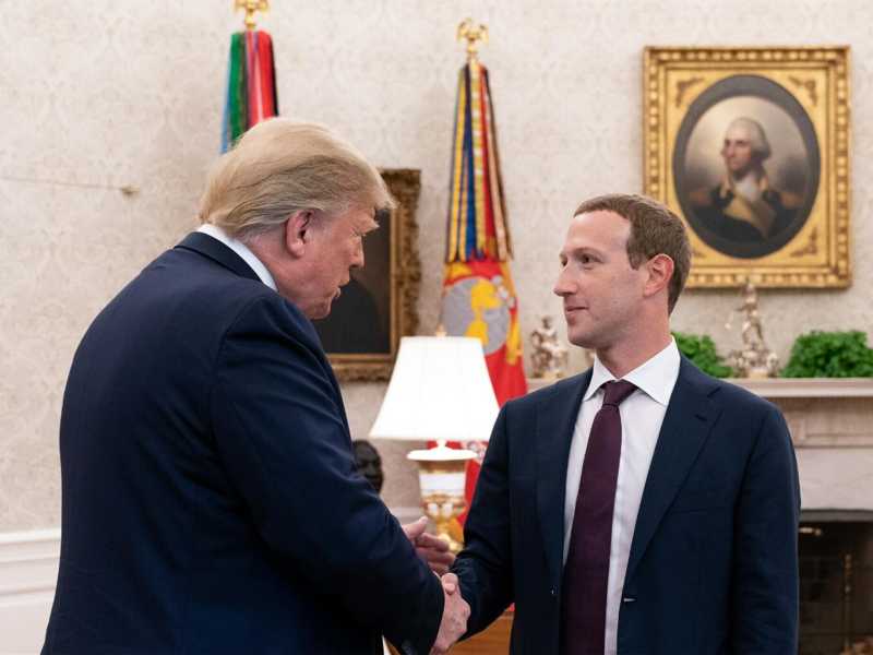 Zuckerberg sospende le donazioni elettorali. L’attacco trumpiano ha funzionato