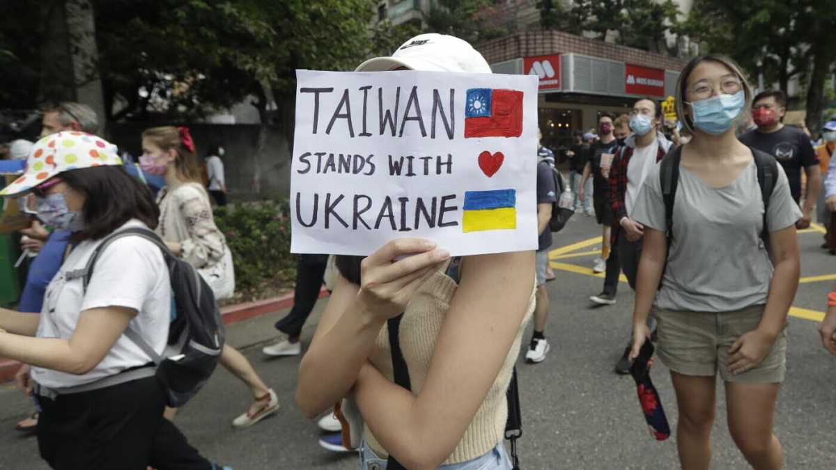 Immagine di I meriti della resistenza ucraina vista da Taiwan