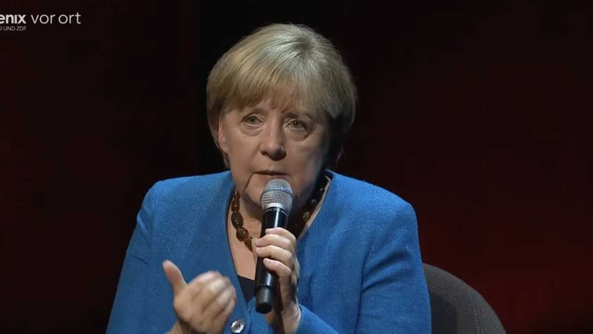 Immagine di Angela Merkel sulla guerra di Putin. Non parlare con la Russia "non ha senso"