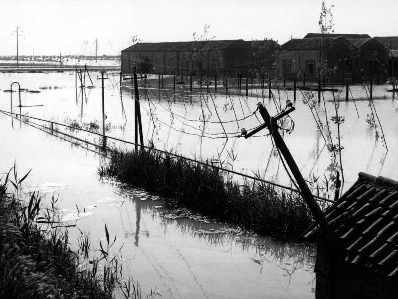 L'inondazione del Polesine, anni 50 (Olycom)<br />&nbsp;