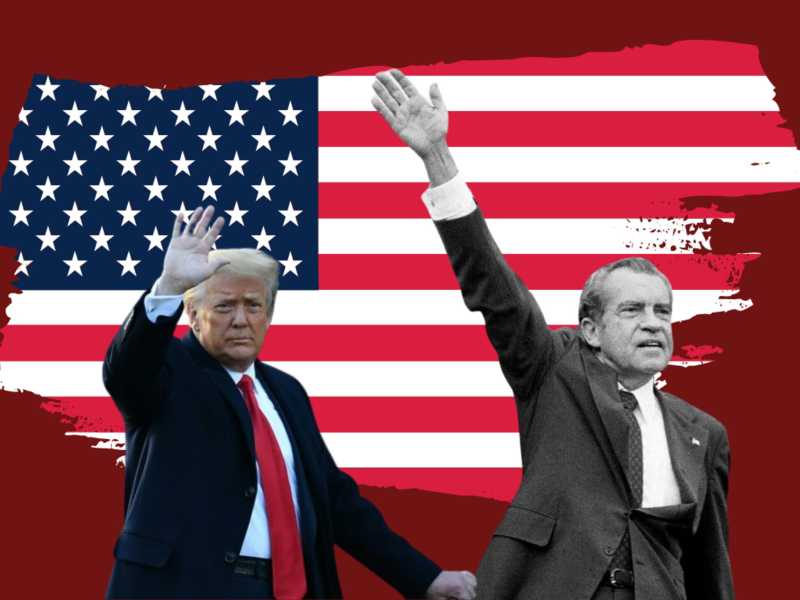 Il veleno e la sete di potere di Nixon e Trump