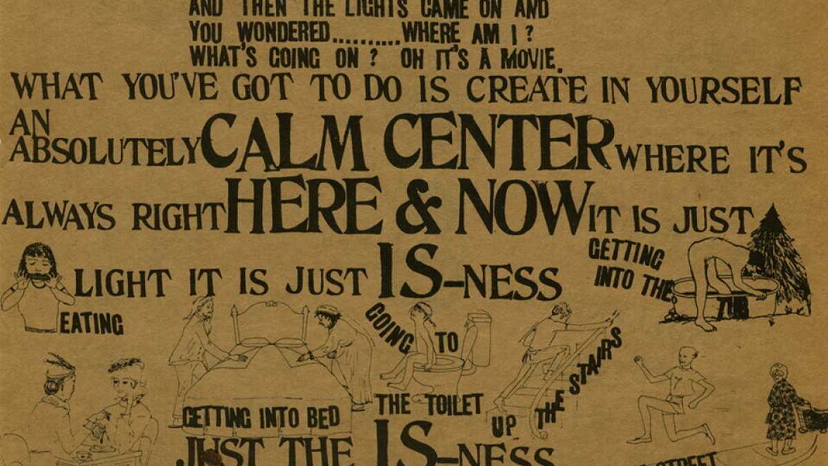Immagine di Autofiction, filosofia, graphic novel. La versione italiana di “Be here now” di Richard Alpert