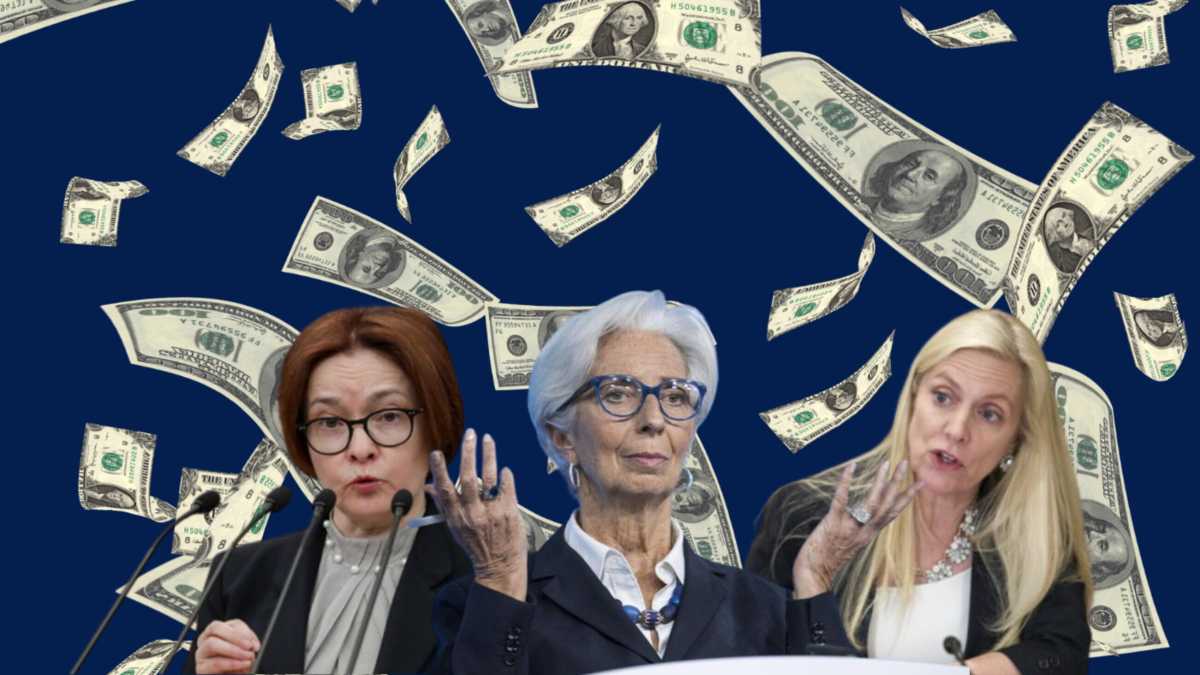 Immagine di Nabiullina, Lagarde e Brainard. Tre banche, tre donne e una guerra