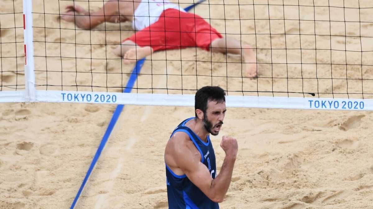 Immagine di Nicolai e Cottafava, la nuova coppia del beach volley sulla sabbia del Mondiale di Roma