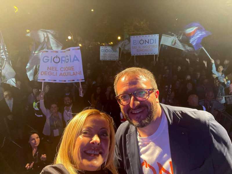 Rebus L'Aquila. Il meloniano Biondi è avanti ma il ballottaggio potrebbe capovolgere ogni cosa