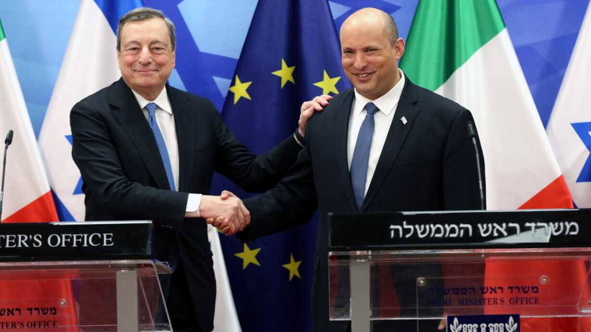 Immagine di Israele ci aiuterà con il gas. Bennett tra Draghi e Biden