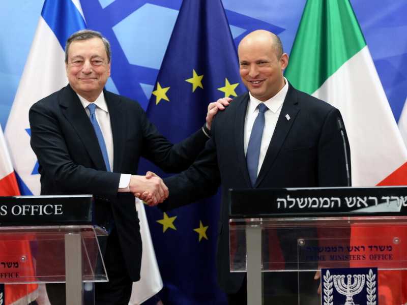 Israele ci aiuterà con il gas. Bennett tra Draghi e Biden