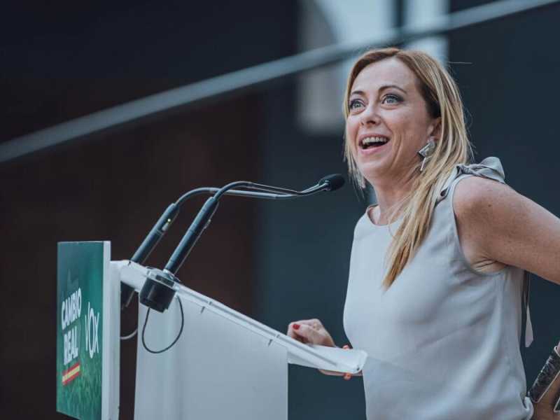 Foto dal profilo Facebook di Giorgia Meloni <br />