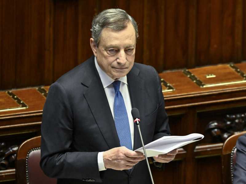 La replica, da incorniciare, di Mario Draghi alla Camera