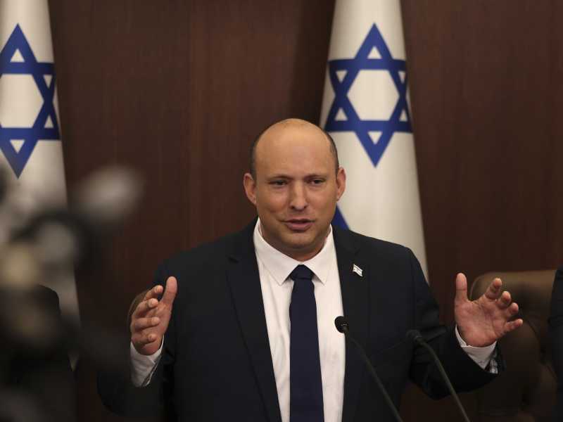  Il premier israeliano Naftali Bennett (foto LaPresse)