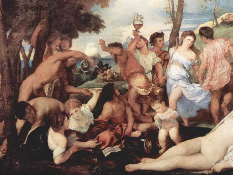 Tiziano, "Baccanale degli Andrii", 1524 (Wikipedia)&nbsp;<br />