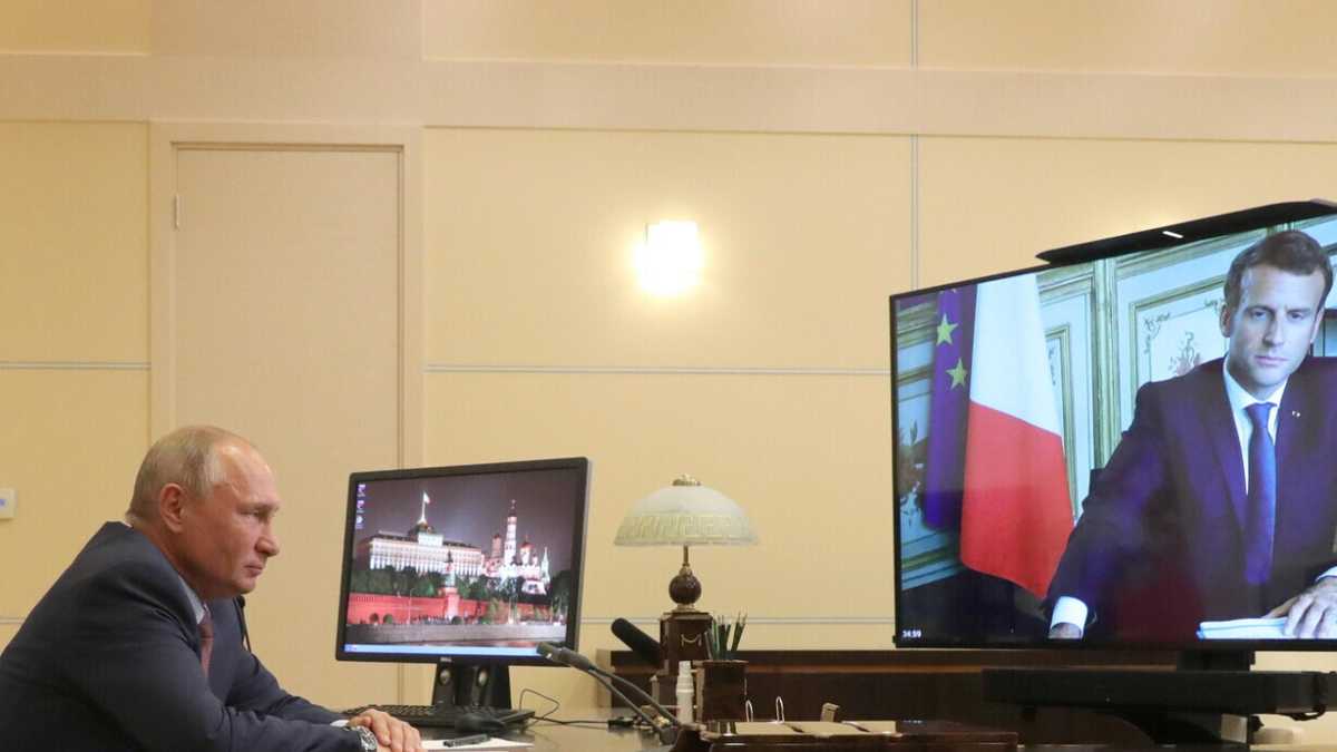 Immagine di L’ultima telefonata tra Macron e Putin prima dell’invasione