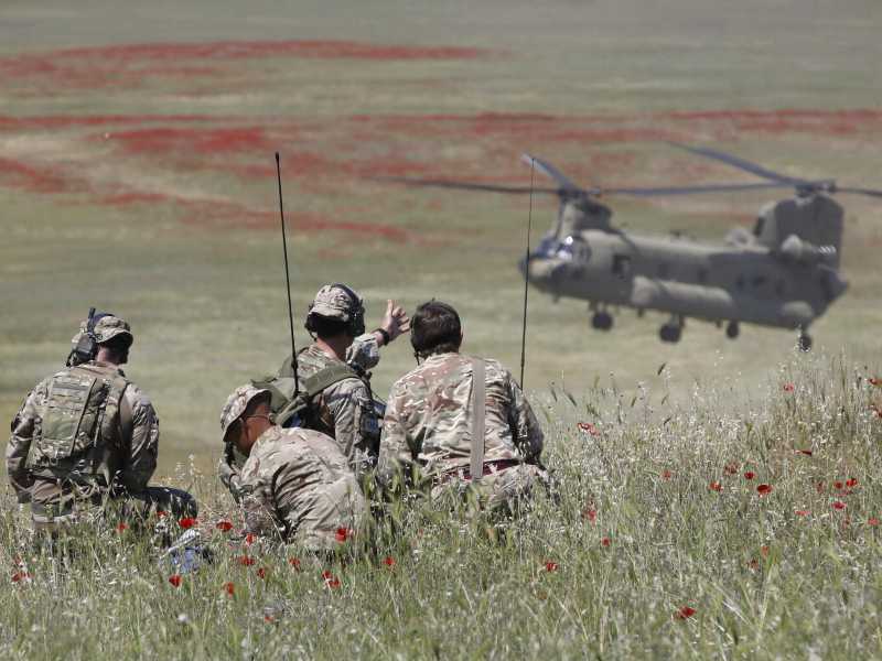 Macedonia del Nord, esercitazione Nato 'Swift Response 22' (LaPresse)&nbsp;<br />