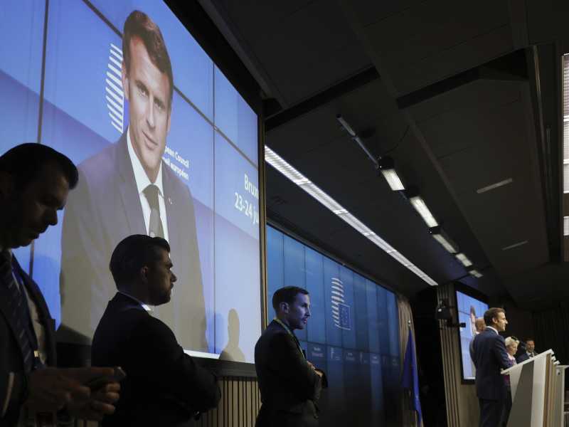 Vertice Ue a Bruxelles (LaPresse)<br />&nbsp;<br />