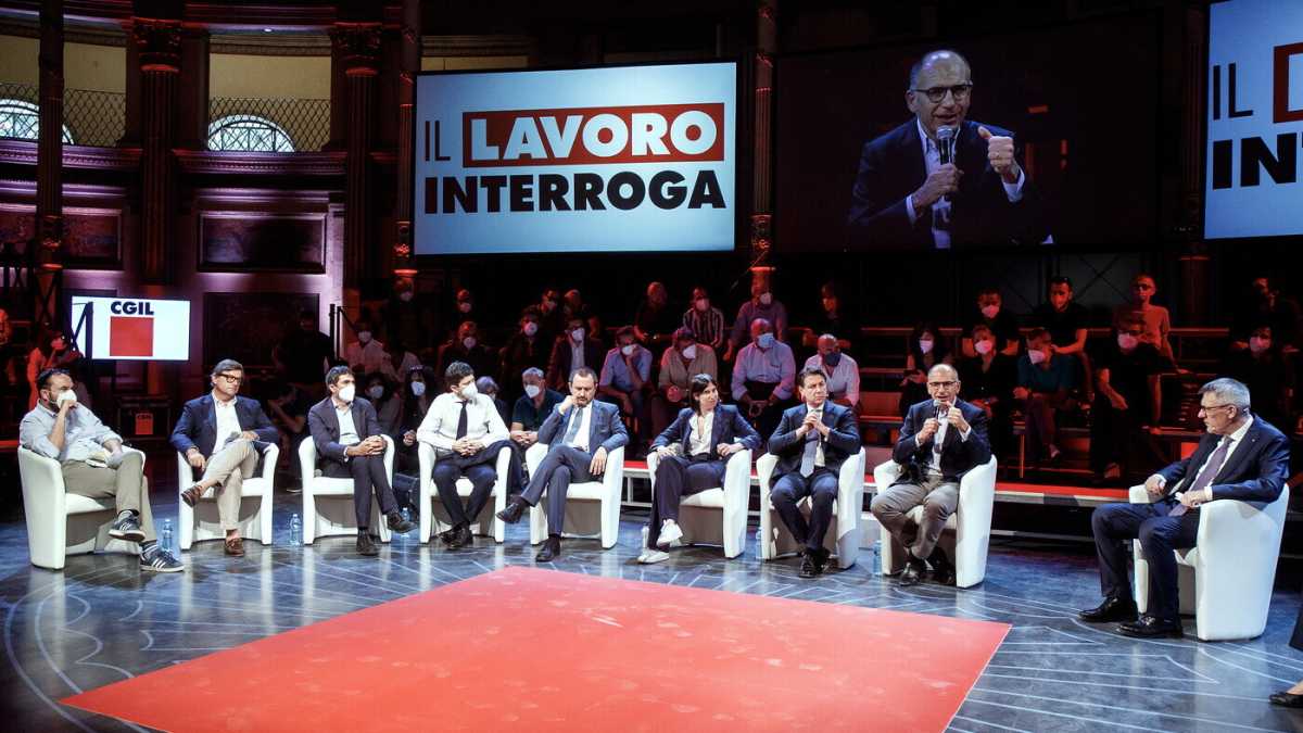 Immagine di Il Landini show funziona come spettacolo, meno come contenuti