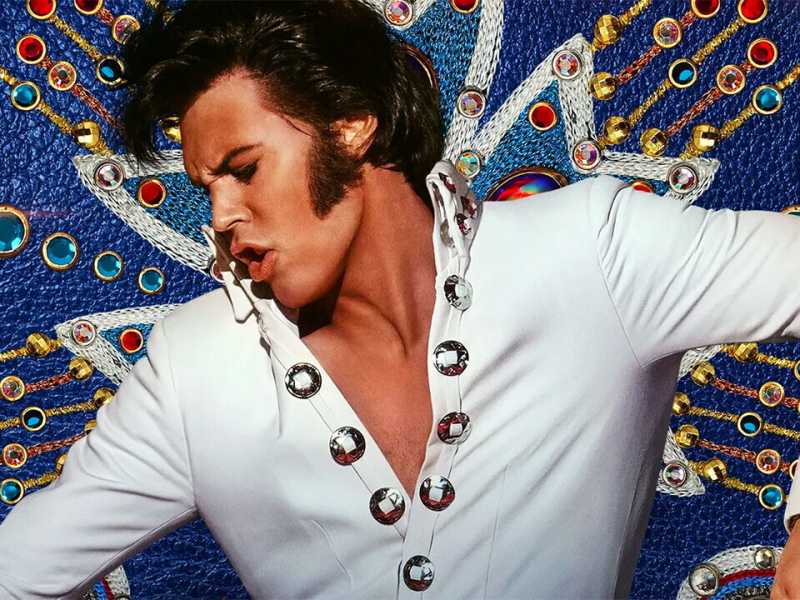 La pi&ugrave; grande deflagrazione di talento che la storia ricordi. Elvis Presley &egrave; interpretato da Austin Butler nel nuovo film di Baz Luhrmann&nbsp;<br />