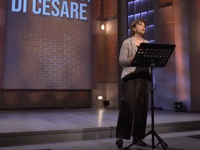 (un frame dalla "Guerra alle idee", organizzata dal Fatto Quotidiano)