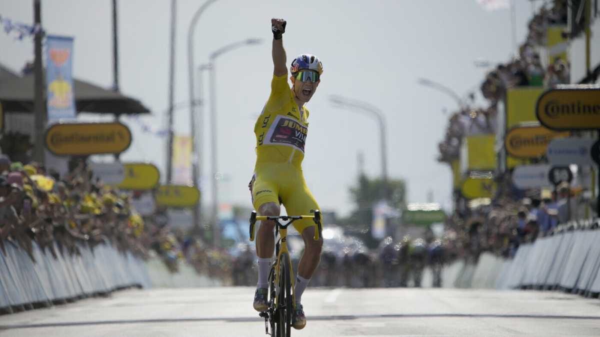 Immagine di Tour de France. Wout van Aert è un calcolo semplice