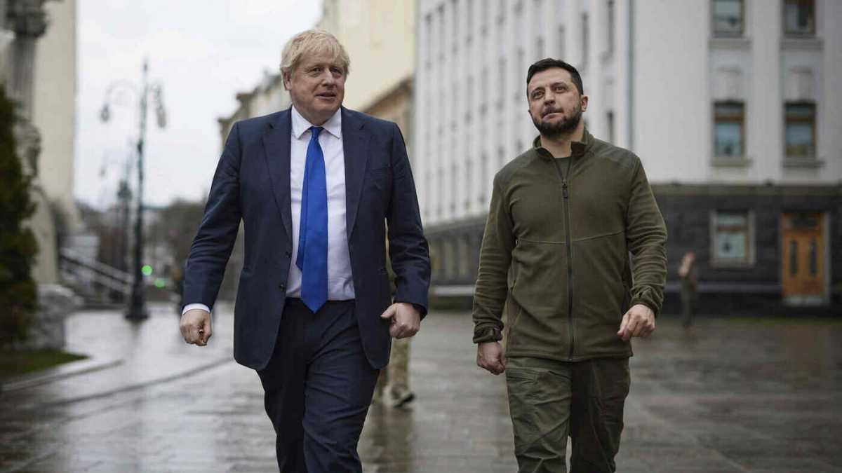 Immagine di Come ha reagito l'Ucraina alle dimissioni di Boris Johnson