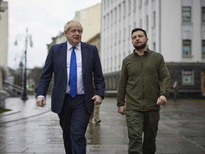 Come ha reagito l'Ucraina alle dimissioni di Boris Johnson