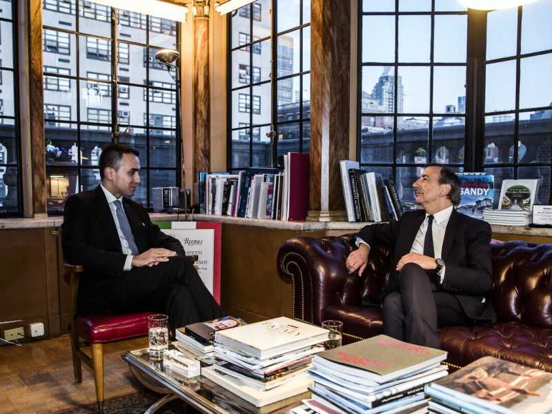 Luigi Di Maio e Beppe Sala (Ansa)