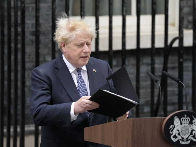 Boris Johnson (Foto di LaPresse)