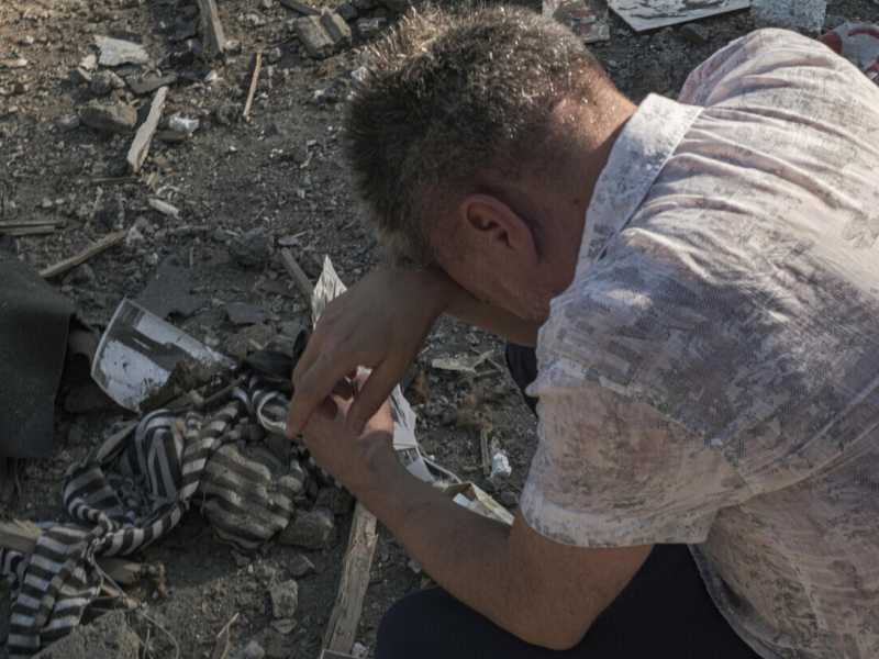 Conseguenze di un attacco russo a Mykolaiv