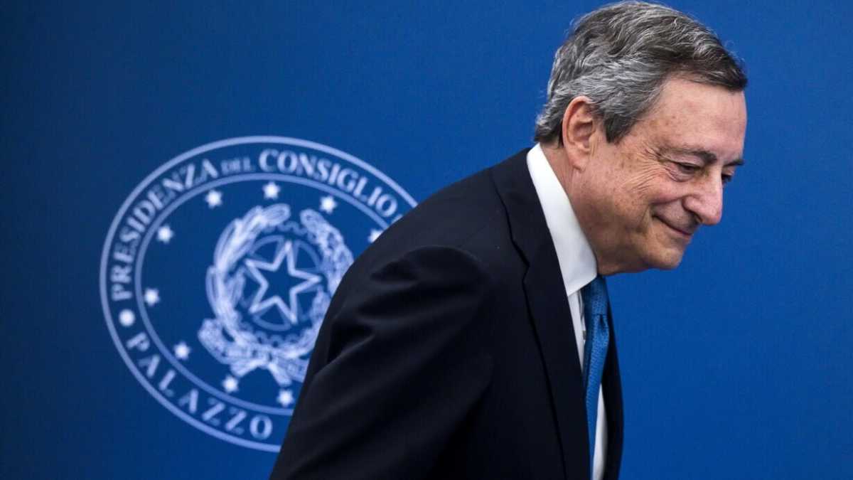 Immagine di Mario Draghi si dimette: "Non ci sono più le condizioni"