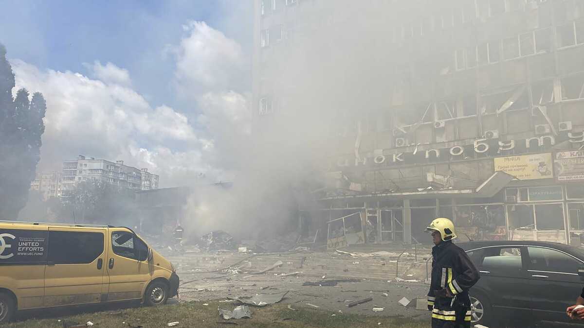 Immagine di Almeno venti morti, compresi tre bambini in un attacco in Ucraina