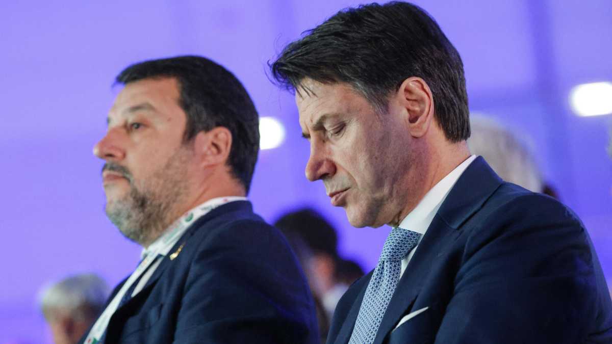 Immagine di Contatti Salvini-Conte: no a Draghi per andare subito al voto