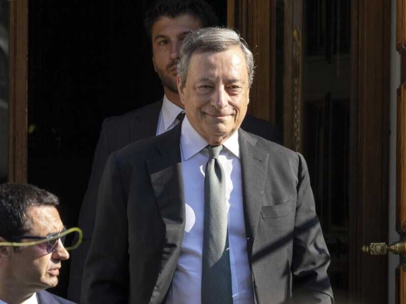 Il Primo ministro Mario Draghi (Ansa)