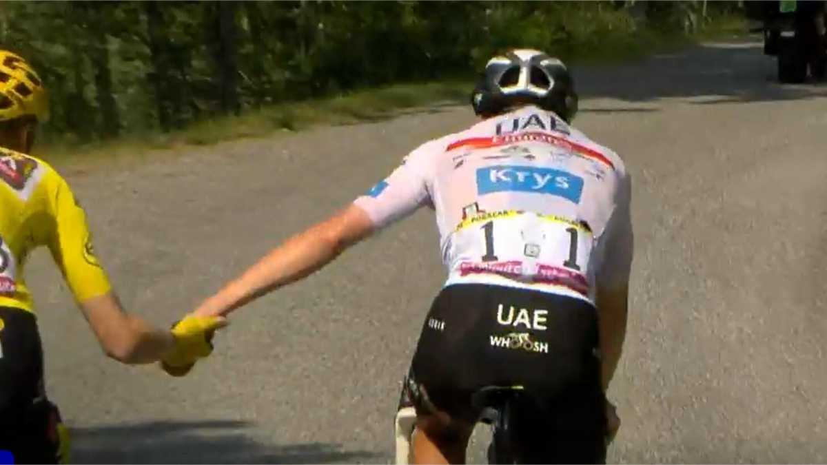 Immagine di Pogacar e Vingegaard, come Coppi e Bartali, ci ricordano il senso del ciclismo