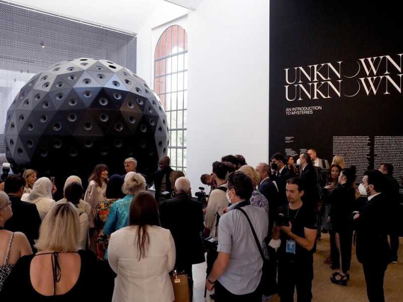 Inaugurata a Milano la ventitreesima Esposizione della Triennale (foto di Ansa)