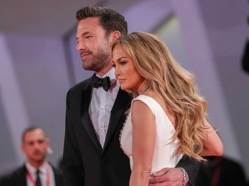 Ben Affleck e Jennifer Lopez al festivald el cinema di Venezia (Vittorio Zunino Celotto/Getty Images)&nbsp;<br />