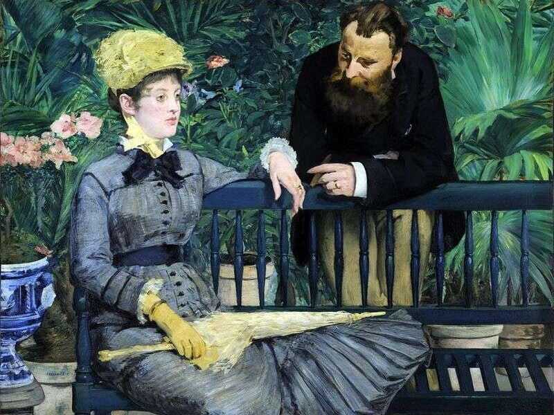 &Eacute;douard Manet, "Nella serra", 1879