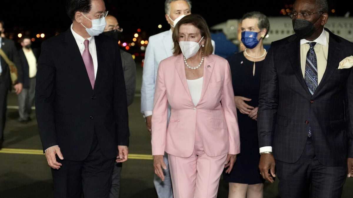 Immagine di Nancy Pelosi è a Taiwan, tra un incrocio di ricatti e rischi