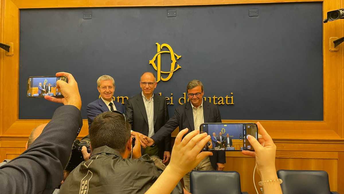 Immagine di Accordo tra Pd, Azione e +Europa: il 70 per cento dei seggi ai dem
