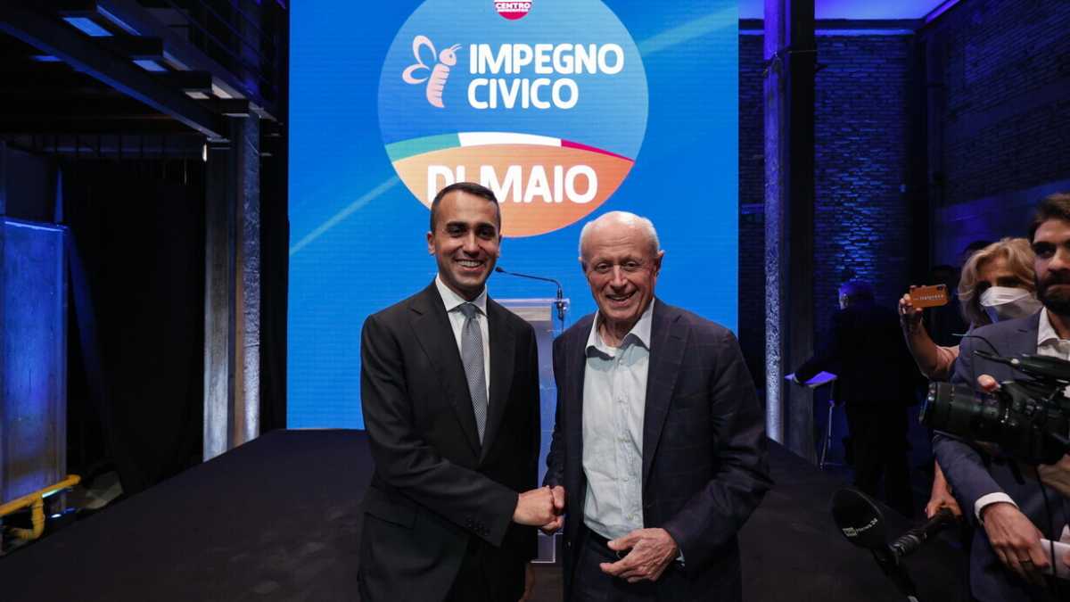 Immagine di "Impegno civico è un plagio". Problemi di copyright per il nuovo partito di Di Maio e Tabacci