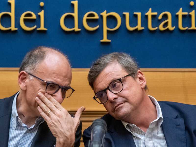 Il "sacrificio necessario" di Letta. Sceglie Calenda. Solo "tribuna" per Di Maio
