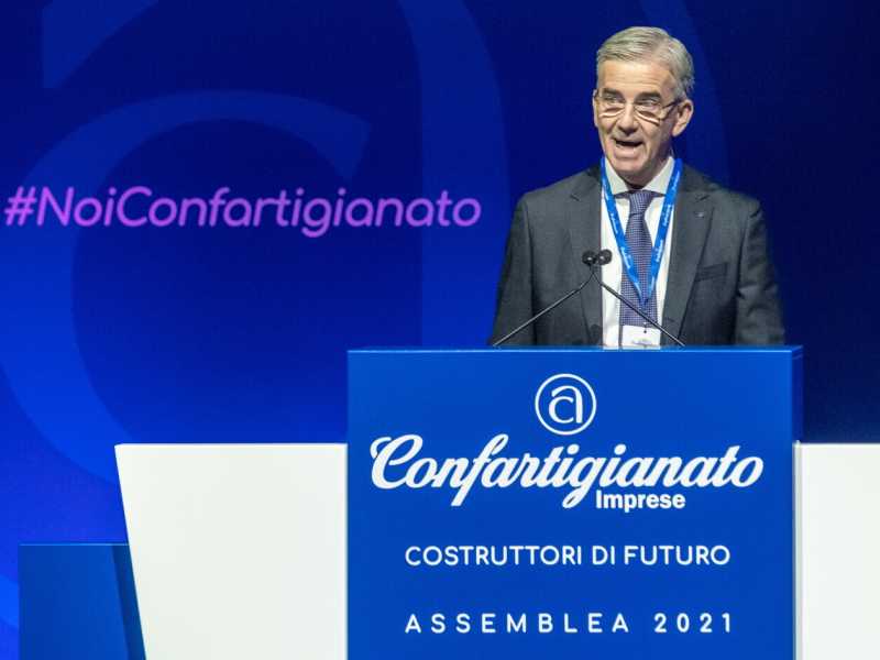 Il presidente di Confartigianato Marco Granelli (foto LaPresse) <br />