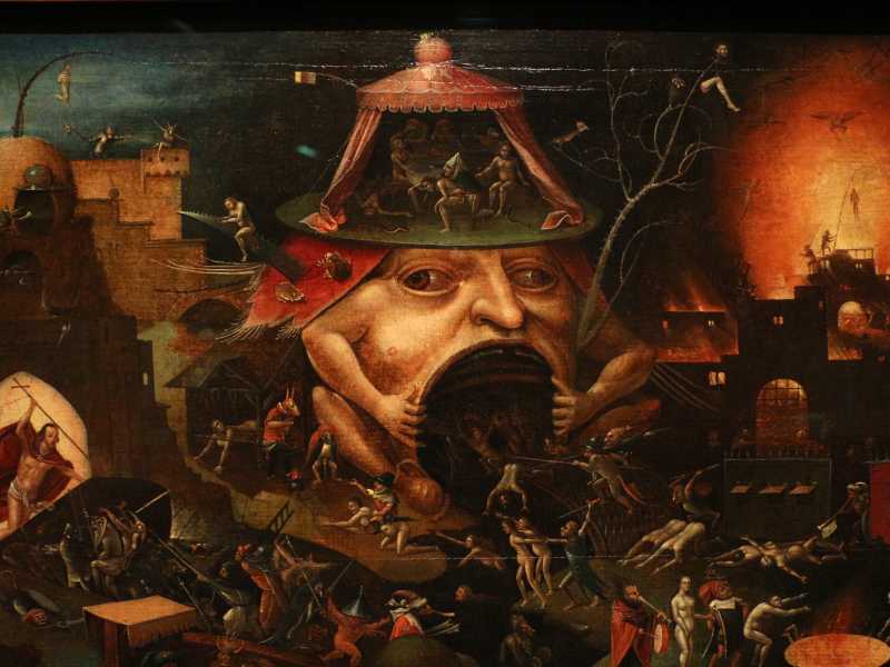 Seguaci di Hieronymus Bosch, &ldquo;Cristo scende nel Limbo&rdquo;, 1550 circa (Wikipedia)&nbsp;<br />