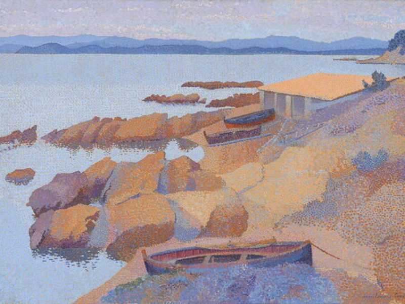 Henri-Edmond Cross, Costa vicino ad Antibes (1891-1892)&nbsp;<br />
