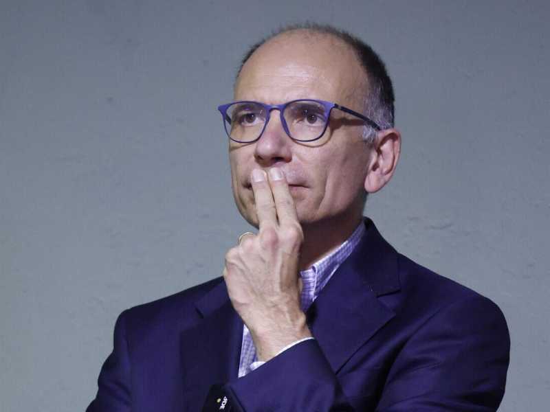 Enrico Letta (Ansa)