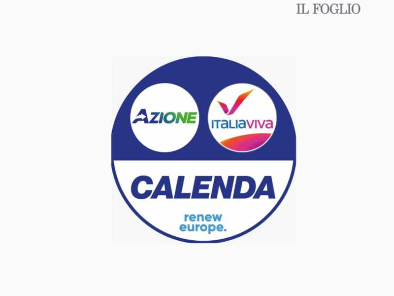 Ecco il simbolo elettorale dell'alleanza Calenda-Renzi (senza il nome di Renzi)